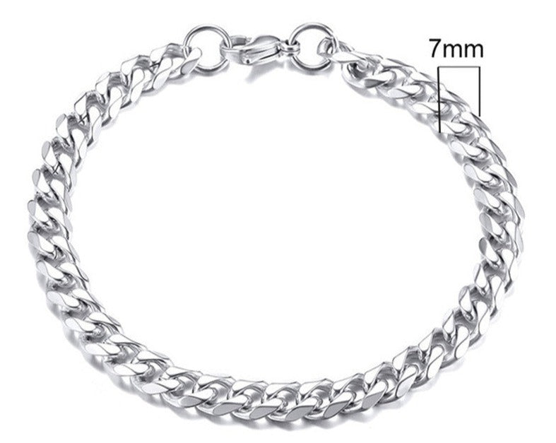 Cuban chain bracelets